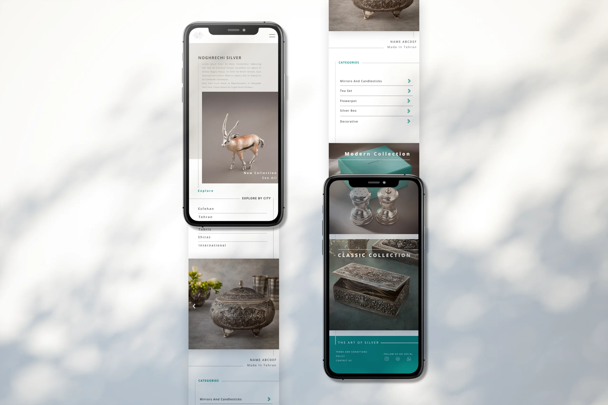 Noghrechi Brand Identity Redesign