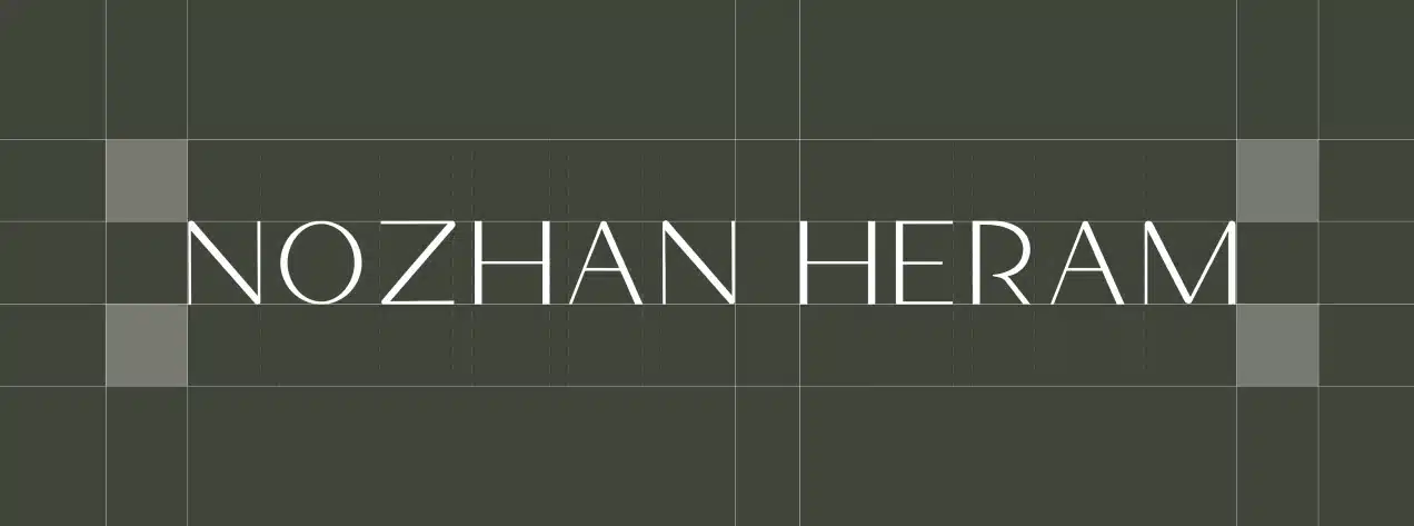Nozhan Heram Brand Identity Design