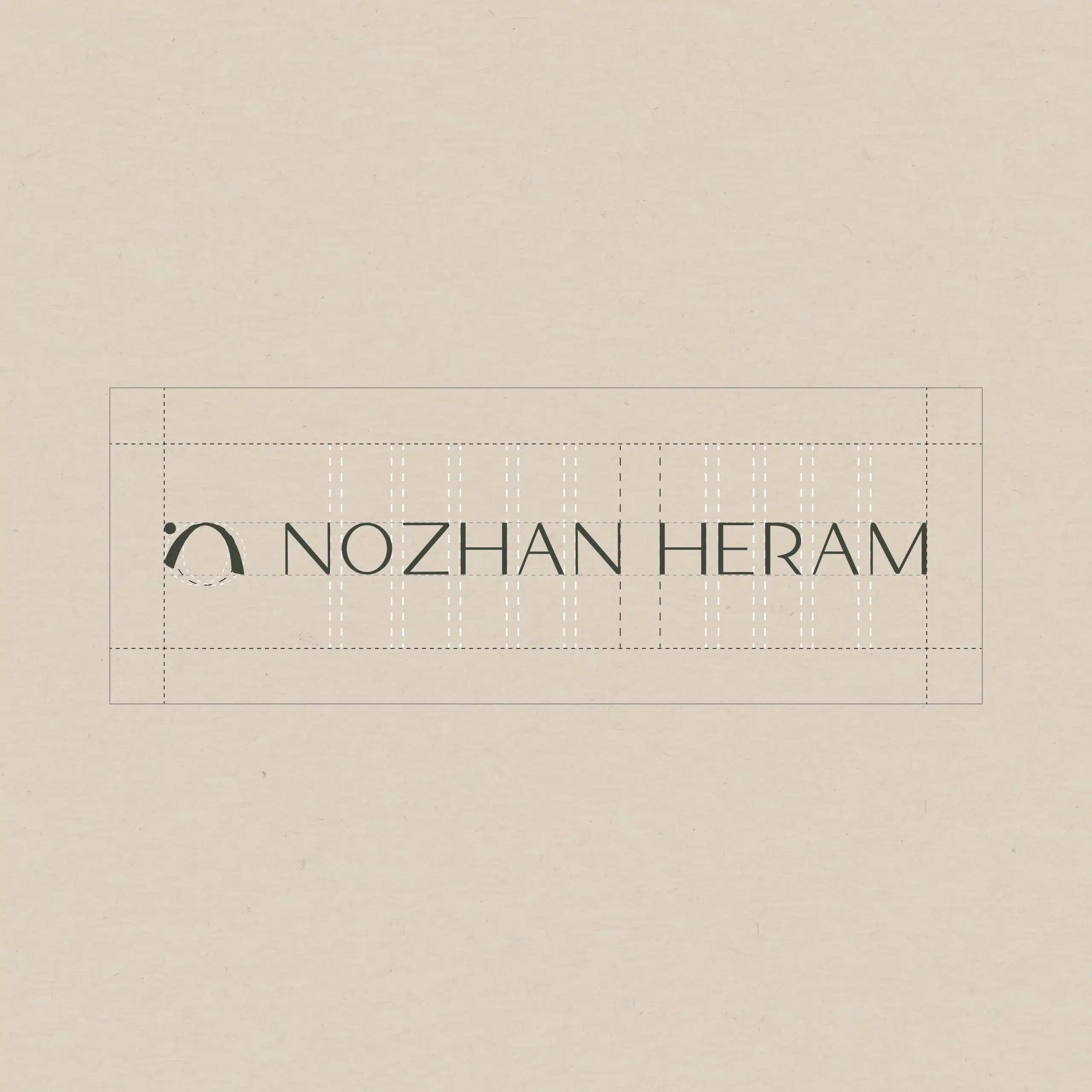 Nozhan Heram Brand Identity Design
